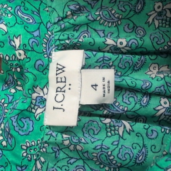 J. Crew Factory Paisley Dress with Pockets 4 - Picture 5 of 10